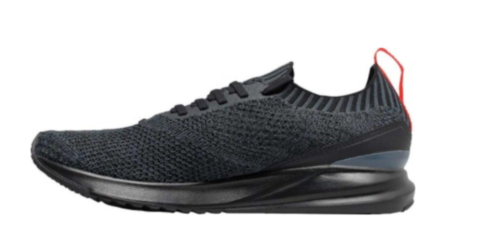 new balance men's vizo pro run knit shoes black