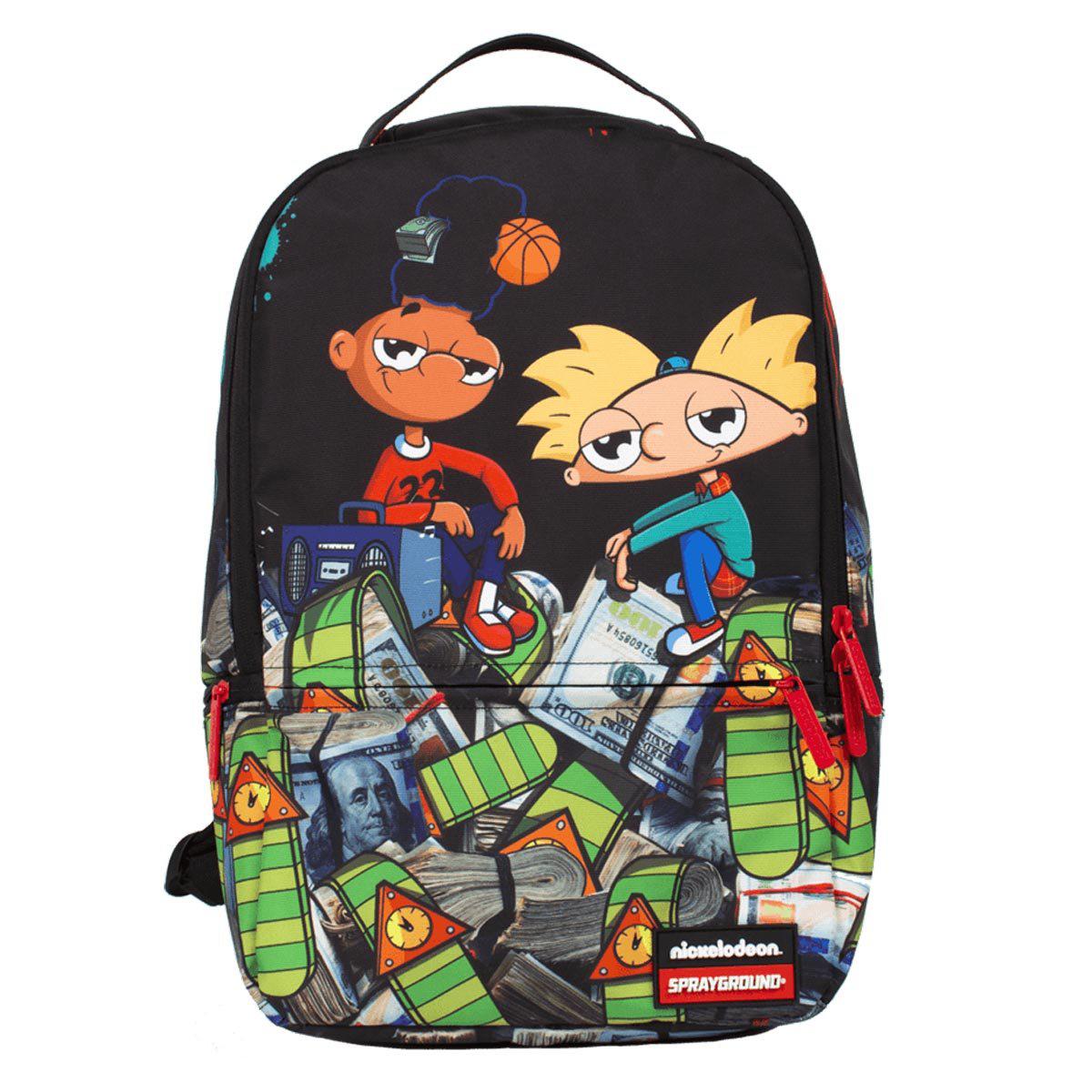 Sprayground Synthetic Hey Arnold Money Stacks Backpack in Black Lyst