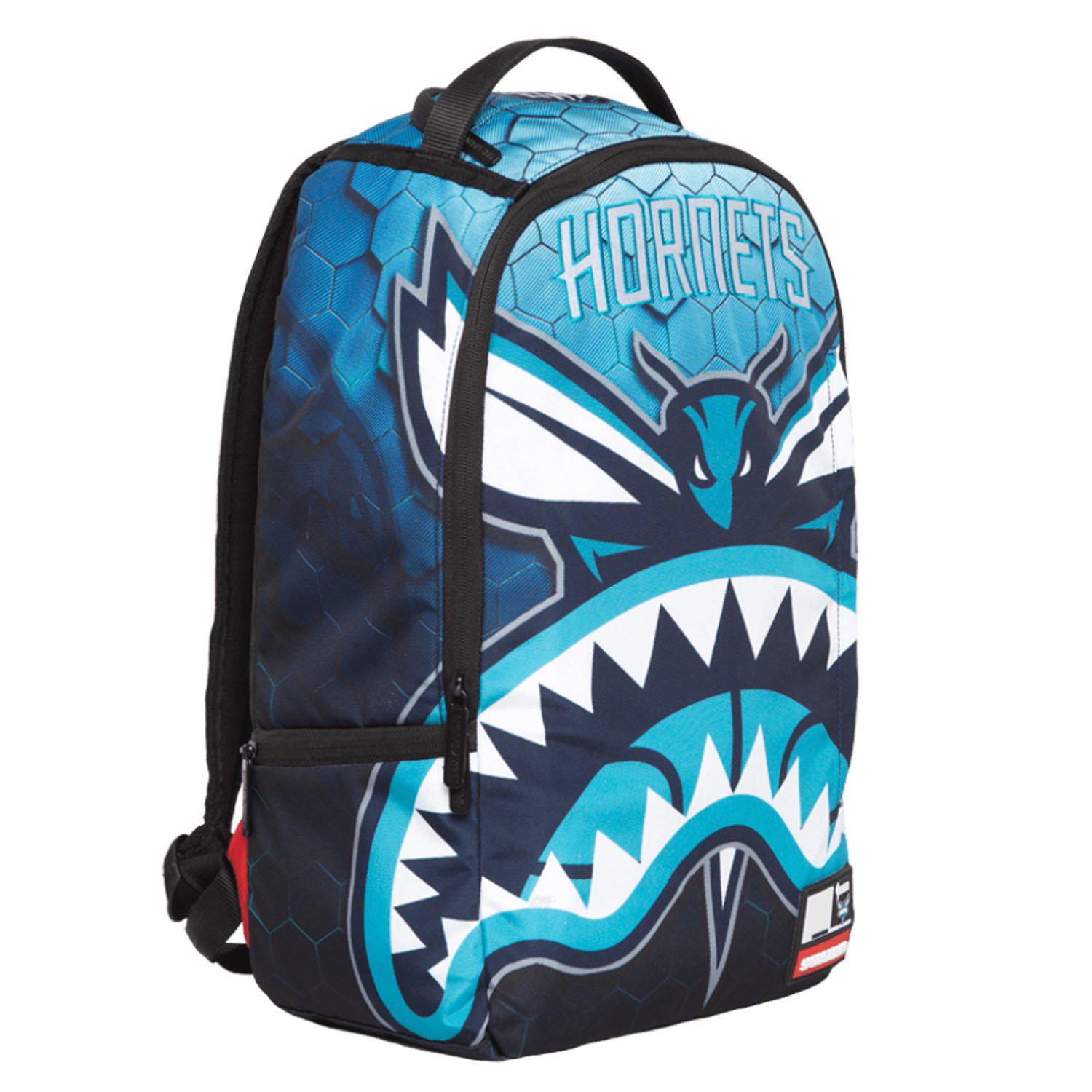 sprayground nba all over logo backpack