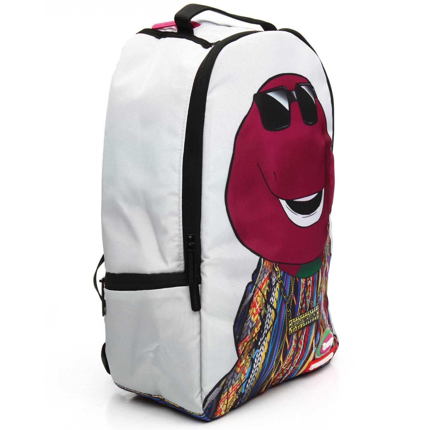 barney sprayground bookbag