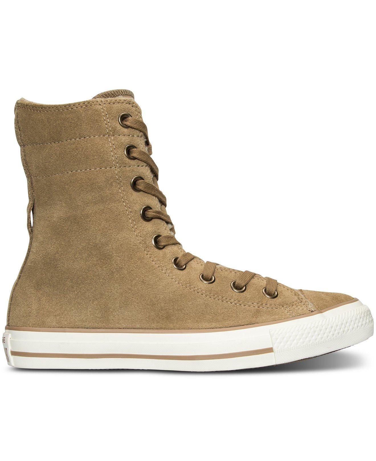 converse shearling boots