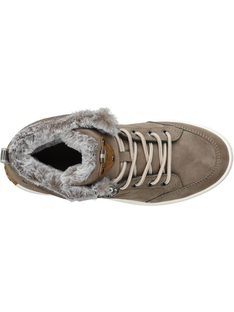 Bench Rubber E Halfhoge Sneaker Bont in het Bruin - Lyst