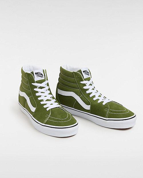 Vans Color Theory Sk8 Hi Shoes Pesto in Green Lyst UK