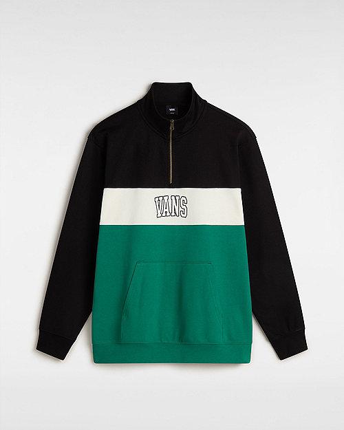 Vans Logo Vintage Colorblock Sweatshirt Verdant G in Green for Men Lyst UK
