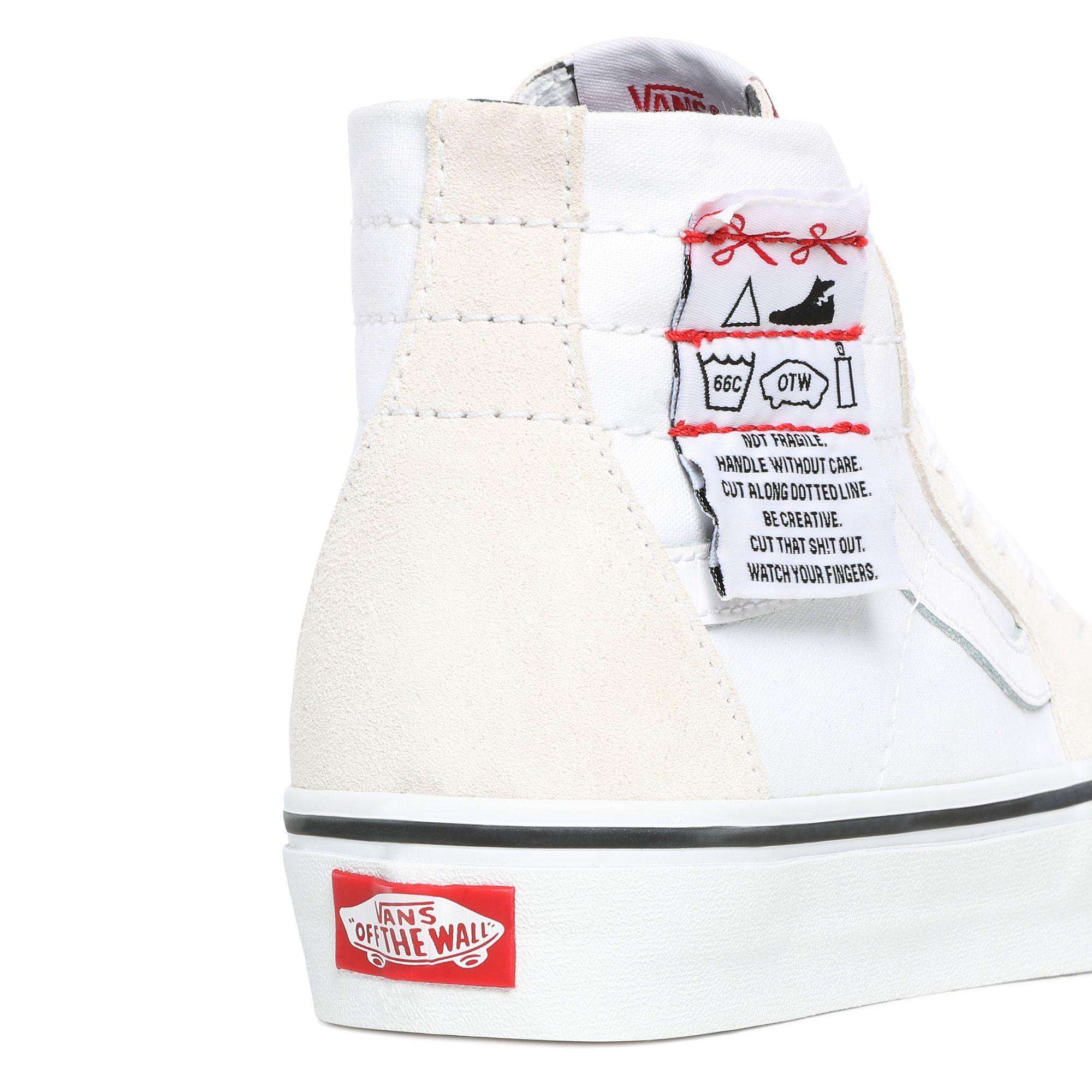 vans diy sk8 hi tapered