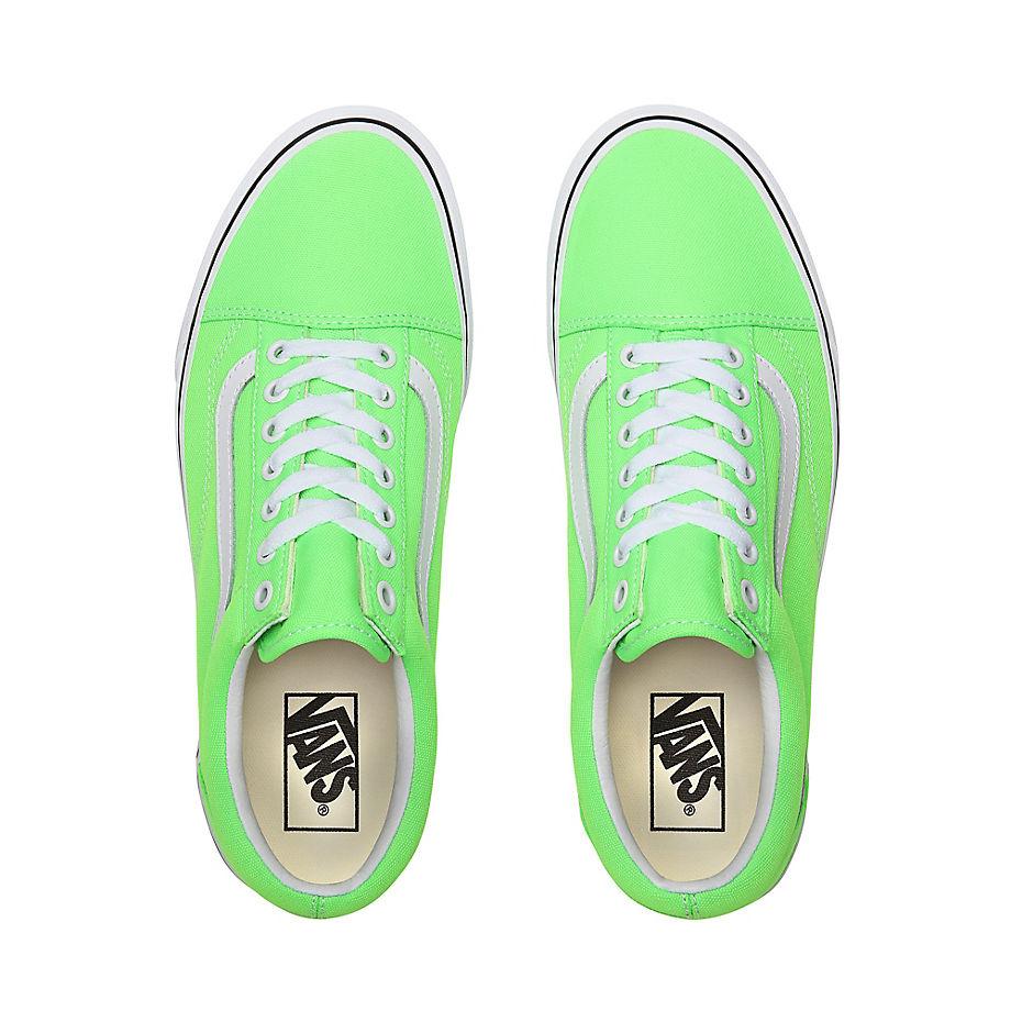 Vans Neon Old Skool Schoenen in het Groen - Lyst
