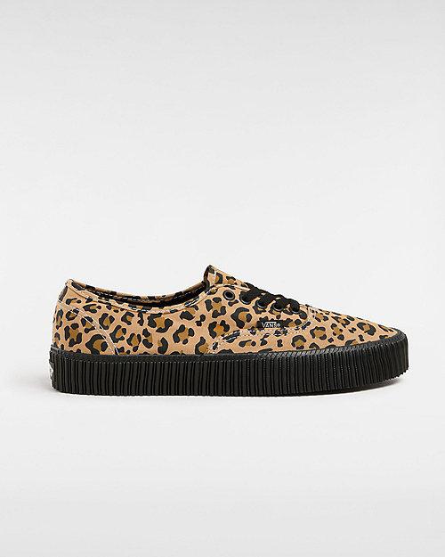 Vans Authentic Creeper Shoes Leopard in Black Lyst UK