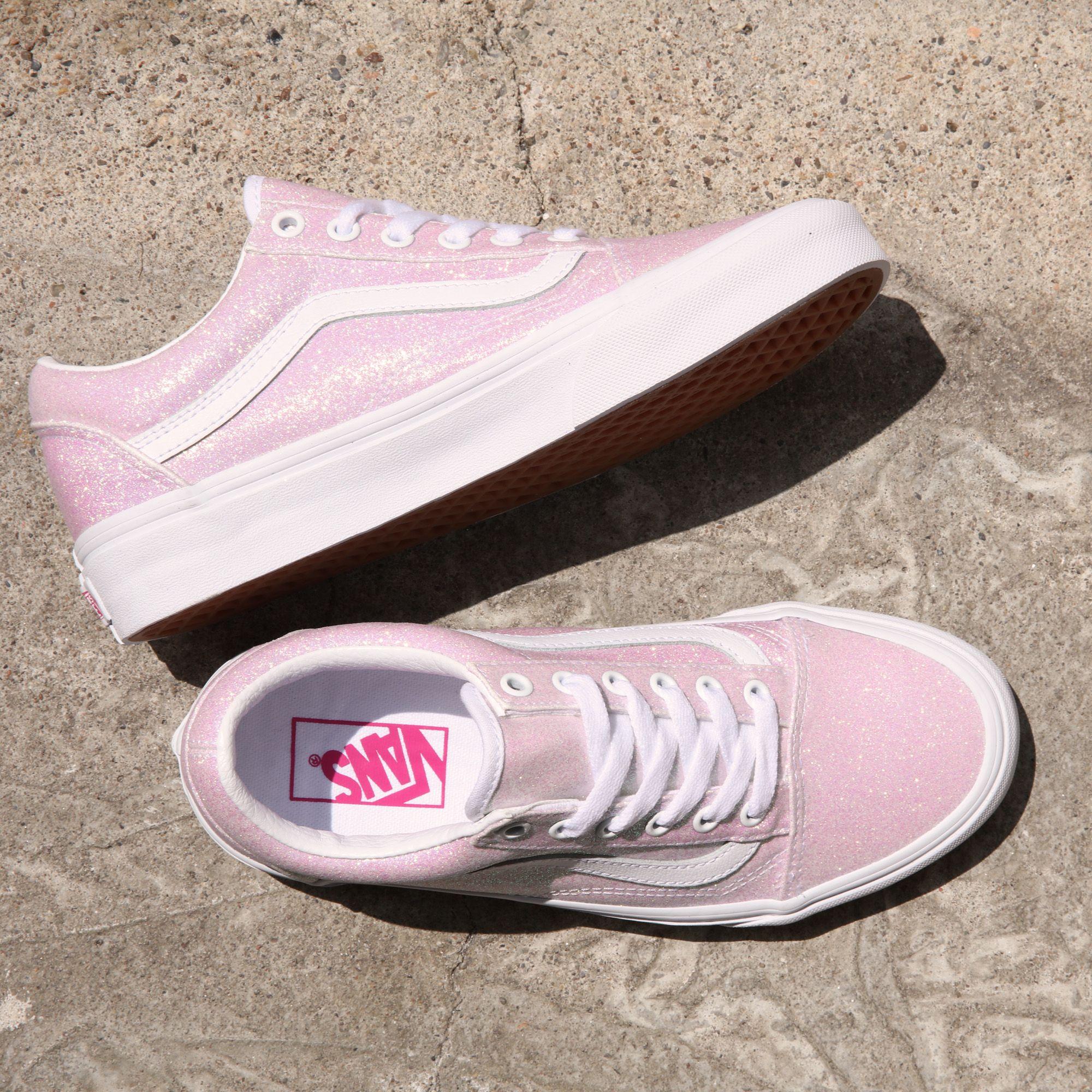 Vans Uv Glitter Old Skool Schuhe in Weiß - Lyst