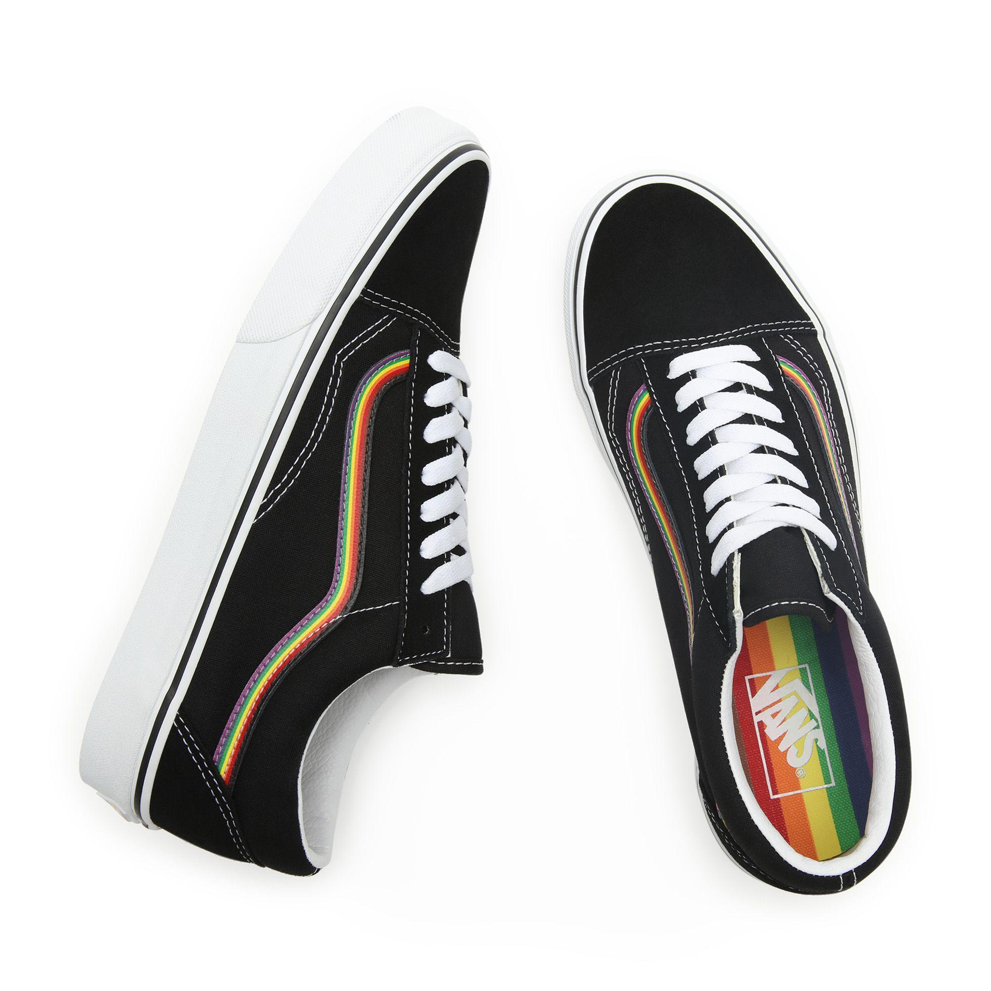 Vans Pride Old Skool Shoes in Black | Lyst UK