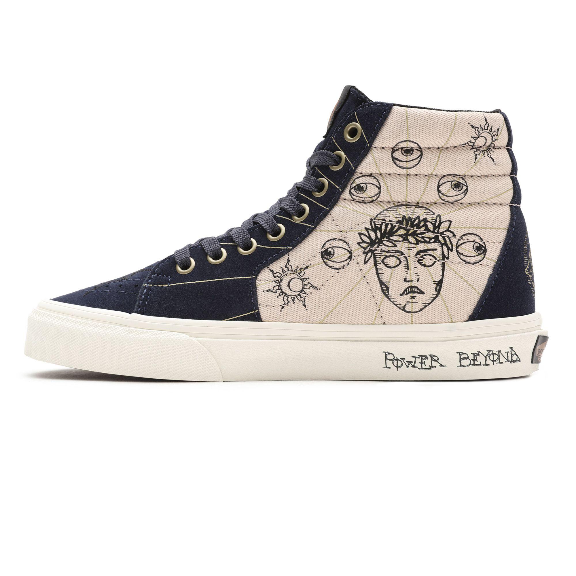Vans Suède Mystic Sk8-hi Schoenen in het Blauw | Lyst NL