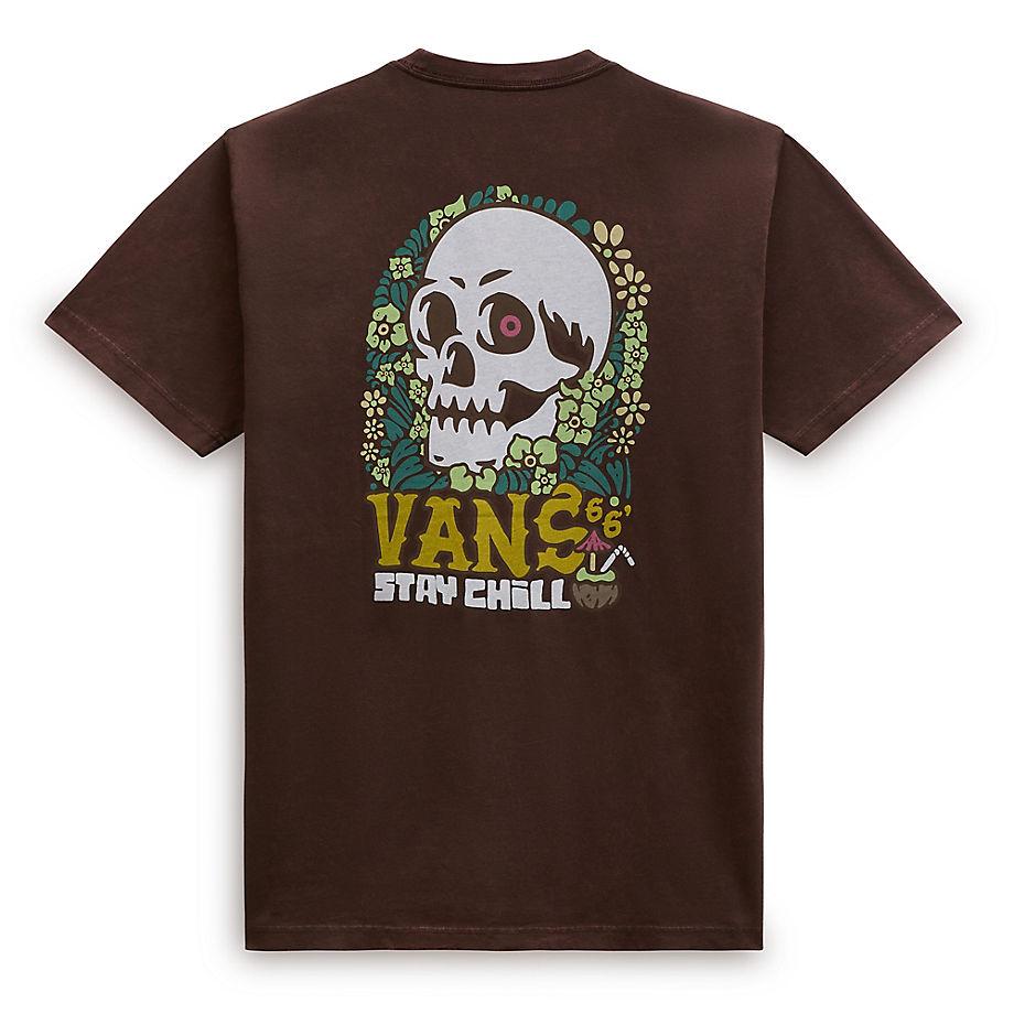 T shirt Marrone Vans da uomo Lyst