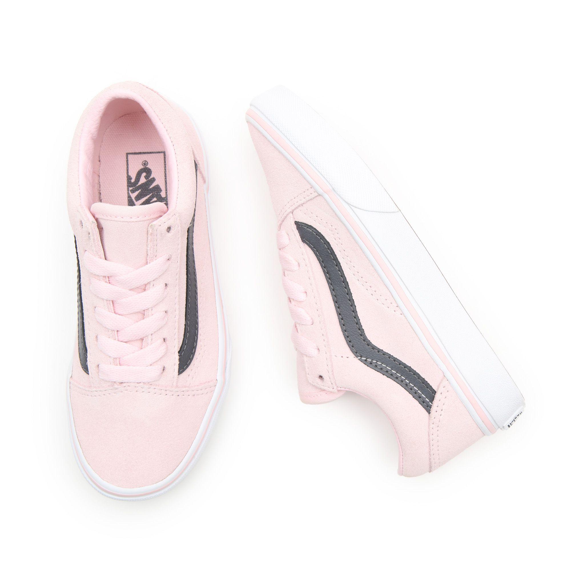 vans rose daim