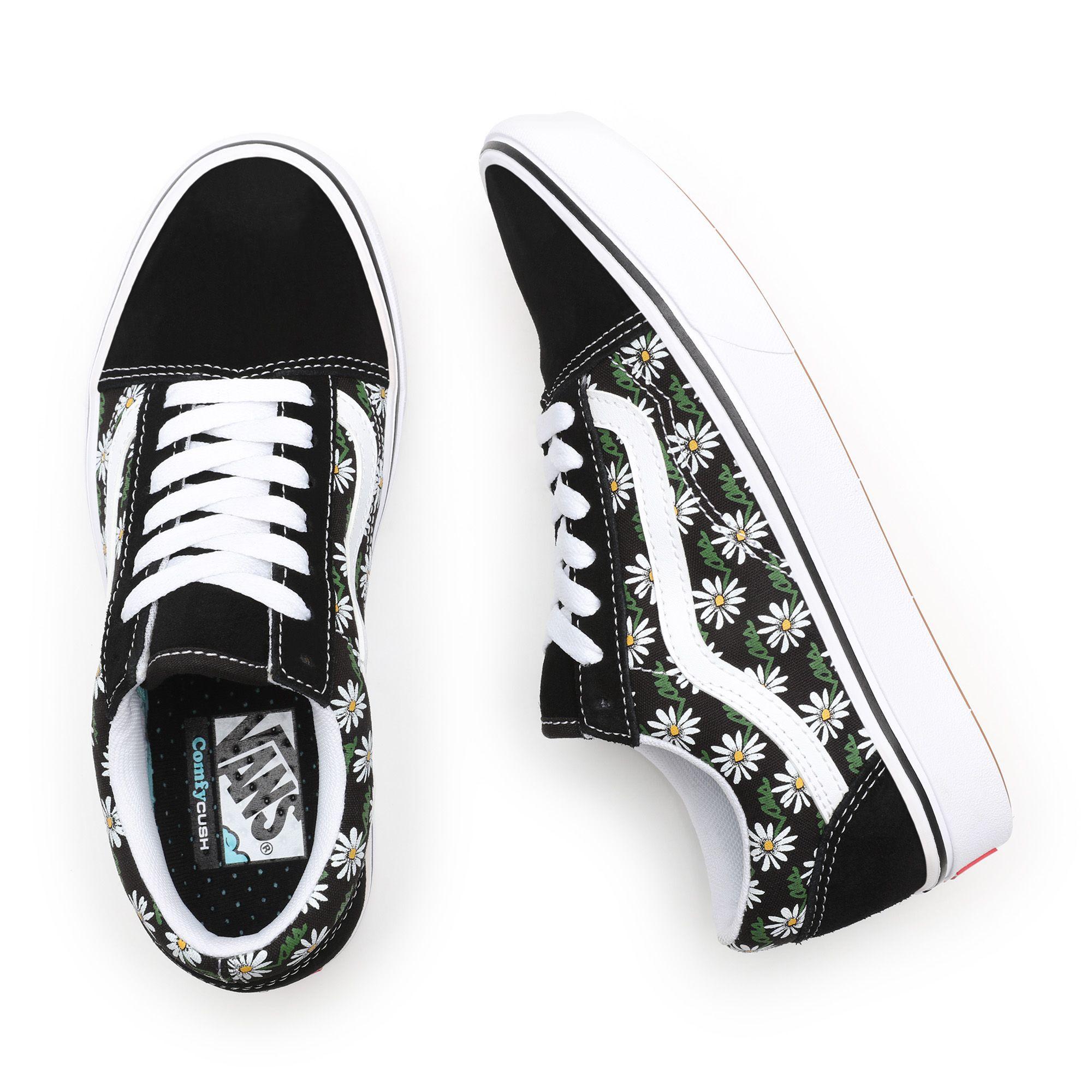 scribble flower vans