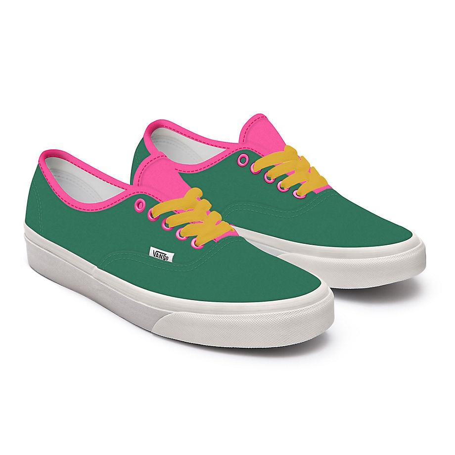 Pink and green vans 2025