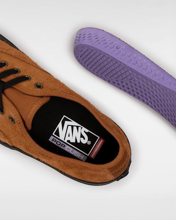 Vans Skate Authentic Hairy Suede Shoe in Brown for Men | Lyst UK