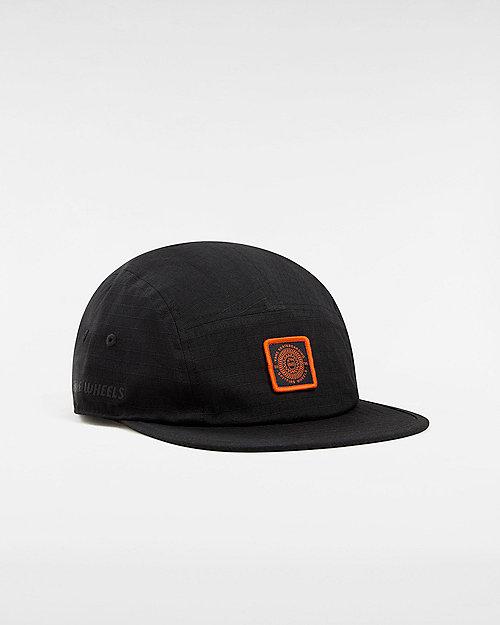 【Vans】☆コラボ☆ Vans X Spitfire Wheels Camper Hat Vans x Spitfire Camper Strapback Hat - Black