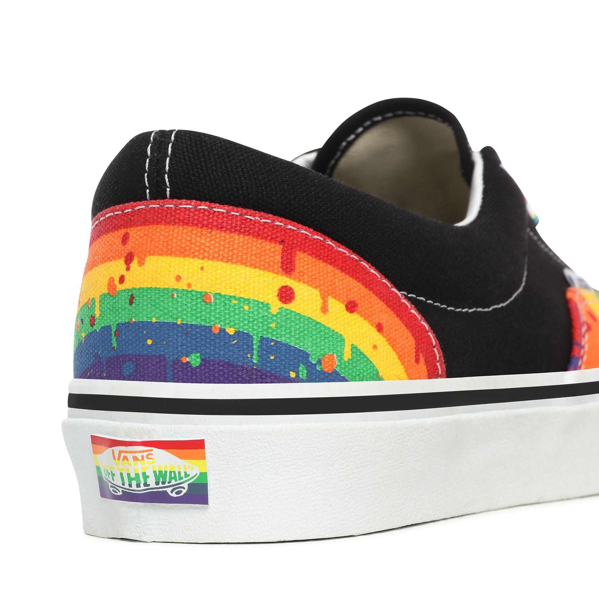 Vans Rainbow Drip Era Schuhe in Schwarz | Lyst DE