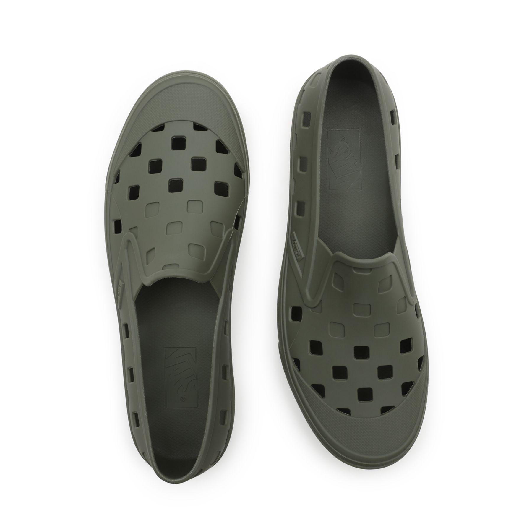 Vans Slip-on Trk Shoes in Green | Lyst UK