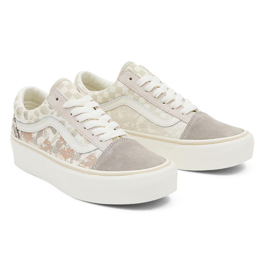 Chaussures checkerboard old skool platform store