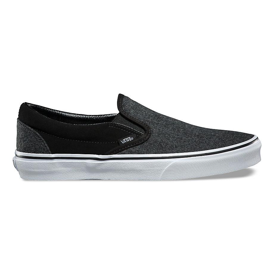 grey suede slip on vans