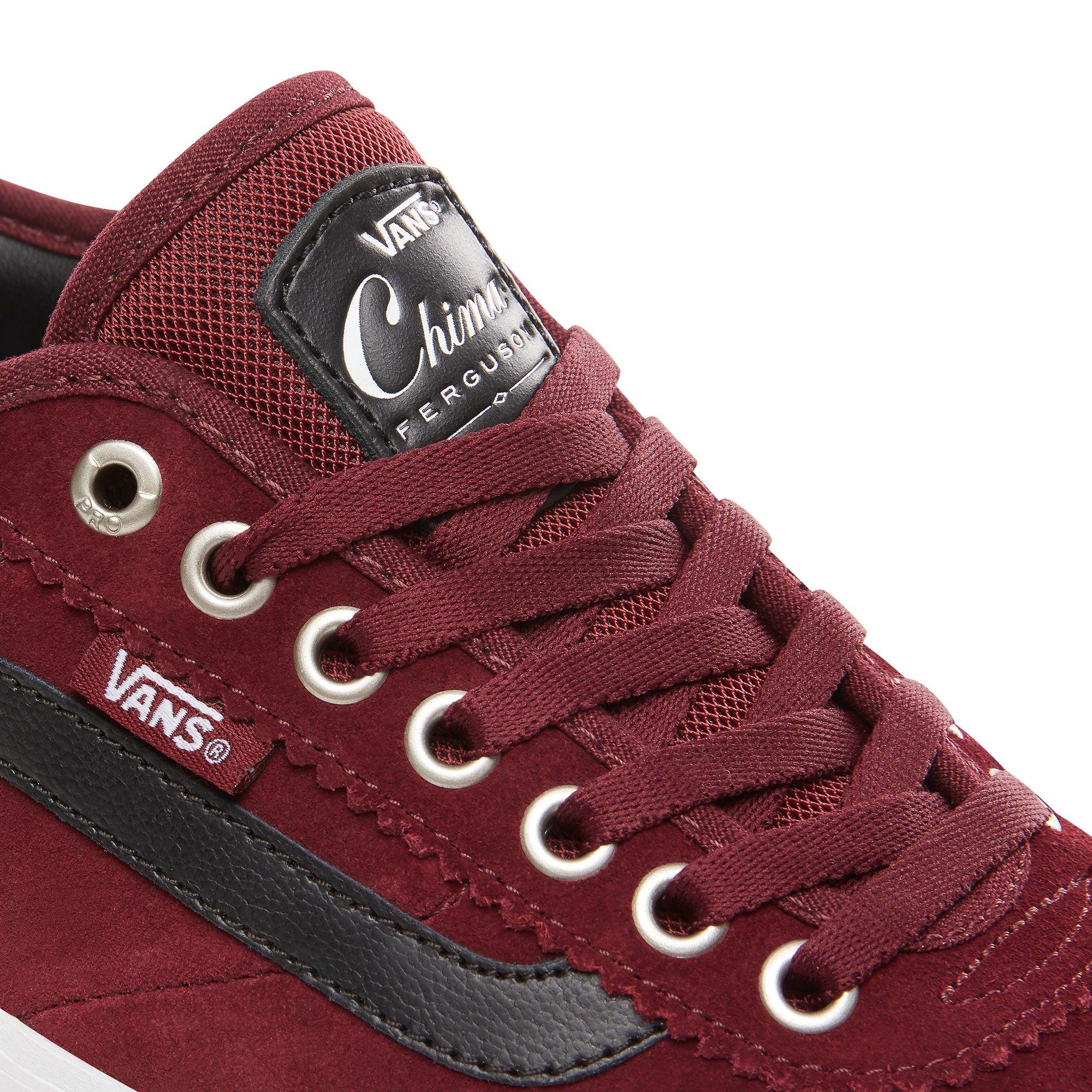 Vans Canvas Chima Pro 2 in Black (Red) - Lyst