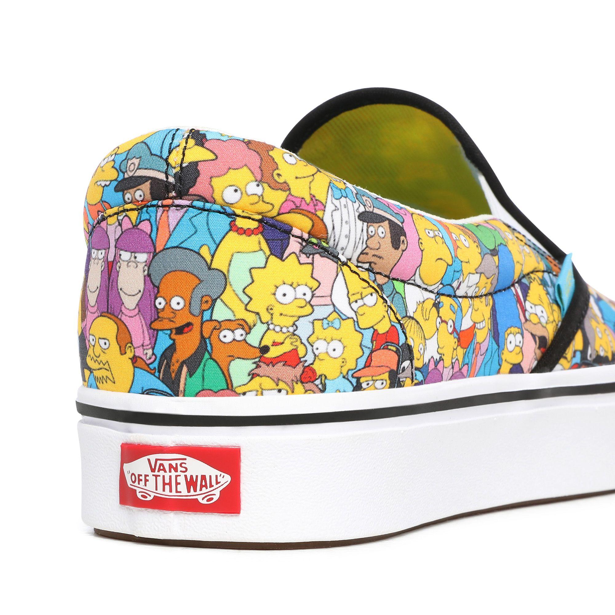 vans comfycush simpsons