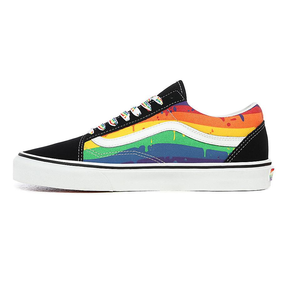 Chaussures Rainbow Drip Old Skool Vans en coloris Noir - 2 % de réduction -  Lyst