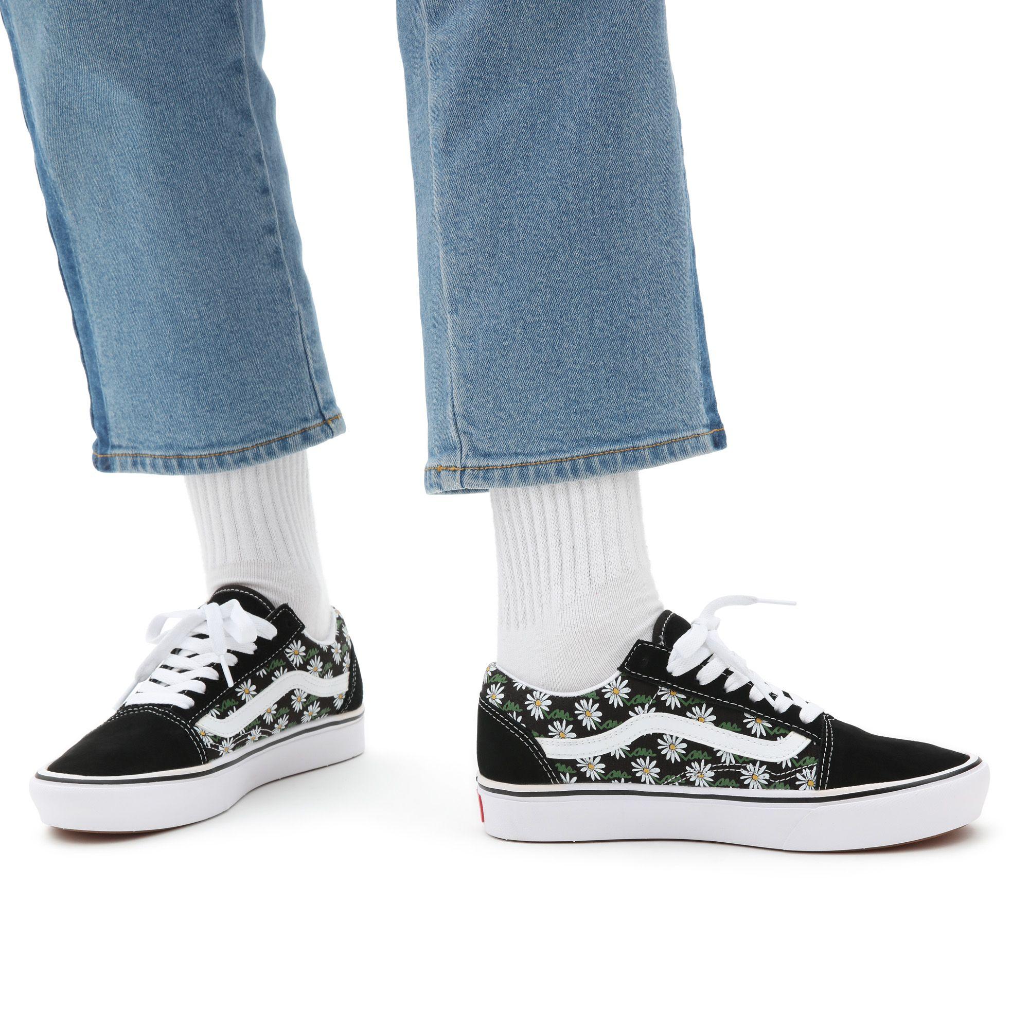 scribble flower vans