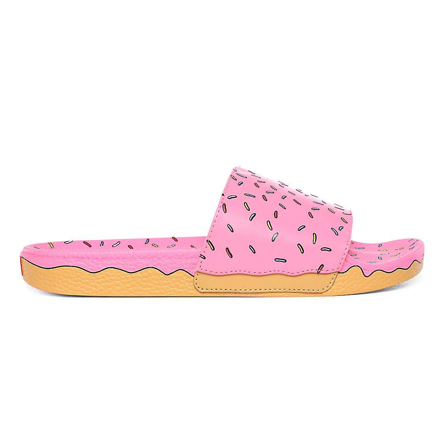 Vans The Simpsons X D'ohnut Slide-on Sandals in Pink for Men | Lyst UK