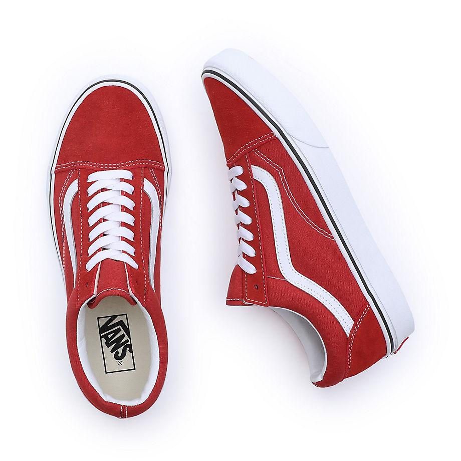 Vans Color Theory Old Skool Shoes in Red | Lyst UK