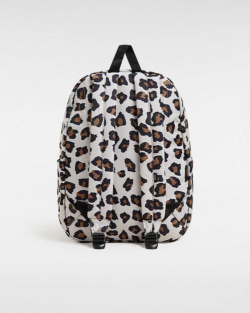 Vans Classic Leopard Backpack in White Lyst UK