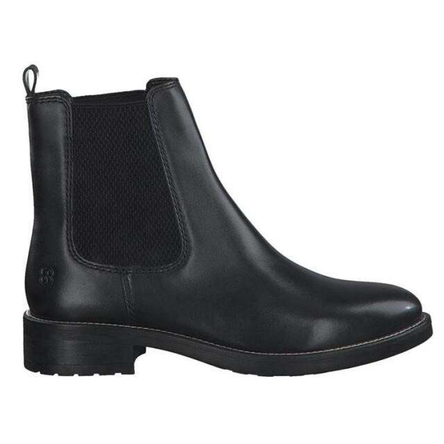 s.Oliver Dames Lace Boot Flat 5-25213-41 Enkellaarsjes, zwart, 37 EU