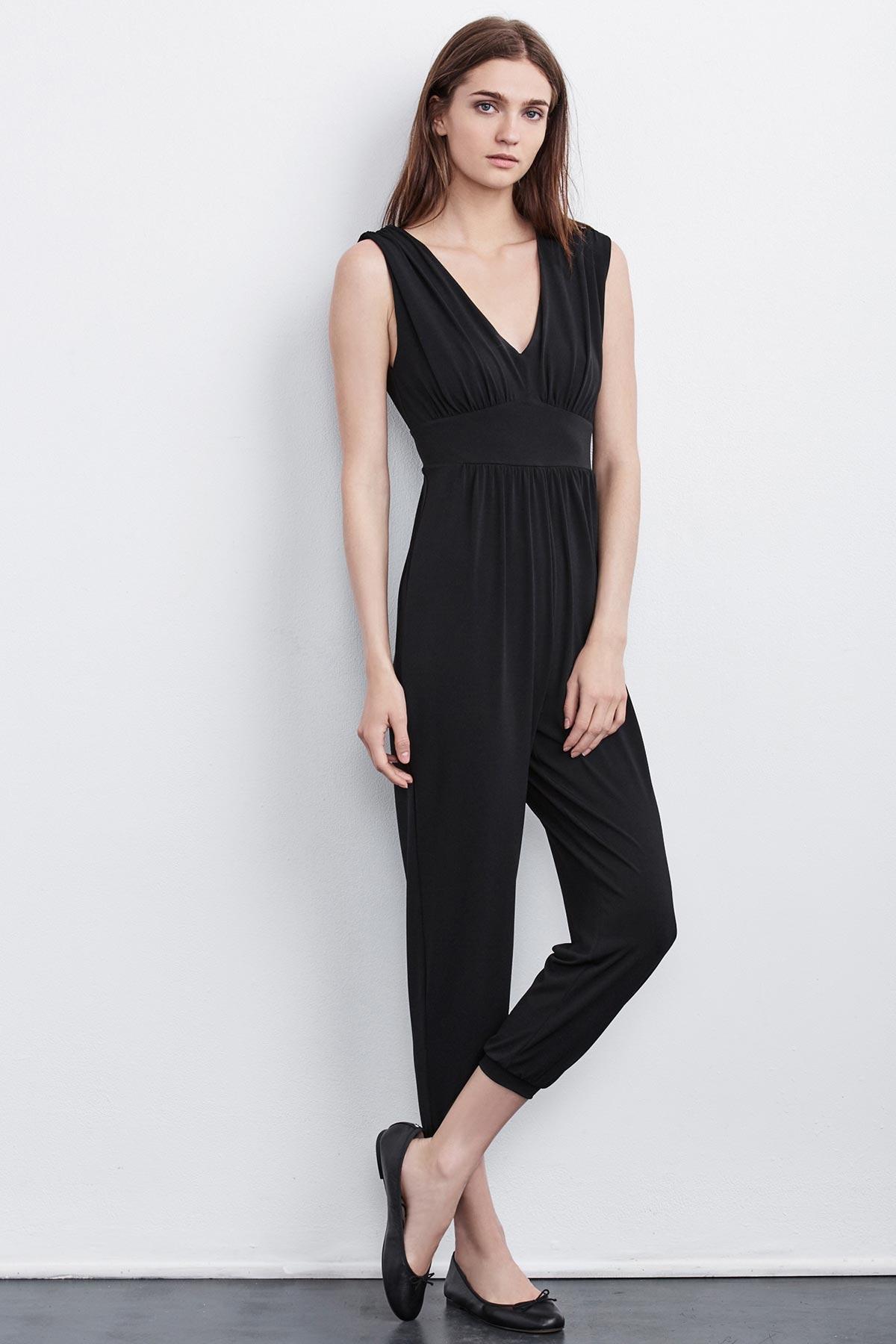 marks and spencer velvet jumpsuit