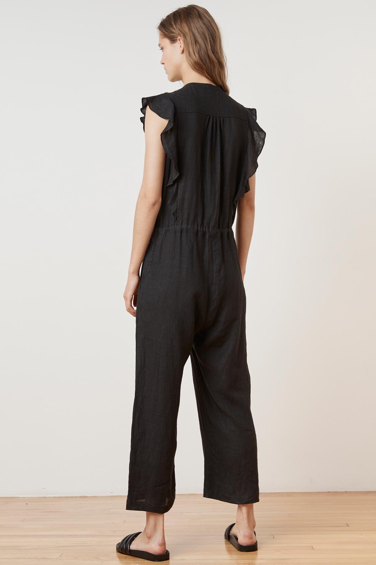 velvet faretta jumpsuit