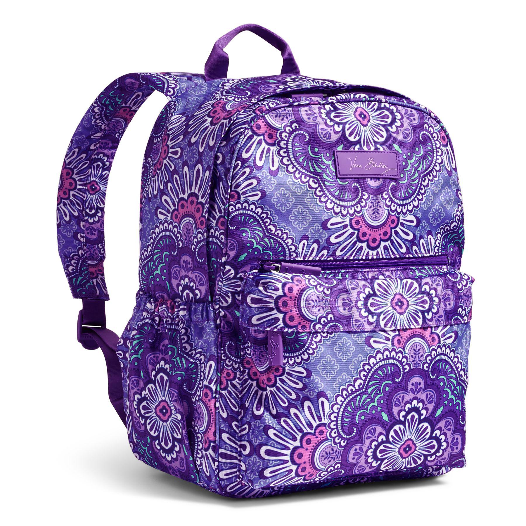 Vera Bradley Synthetic Medium Backpack in Purple Lyst