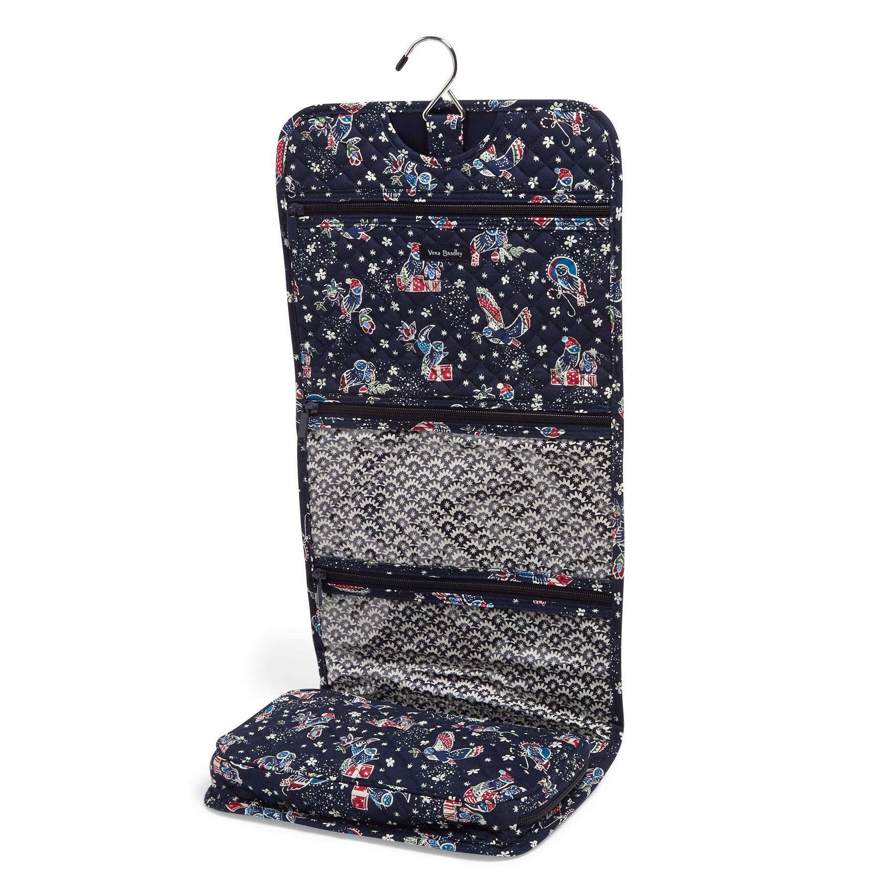 Vera Bradley Cotton Iconic Hanging Travel Organizer in Blue Lyst