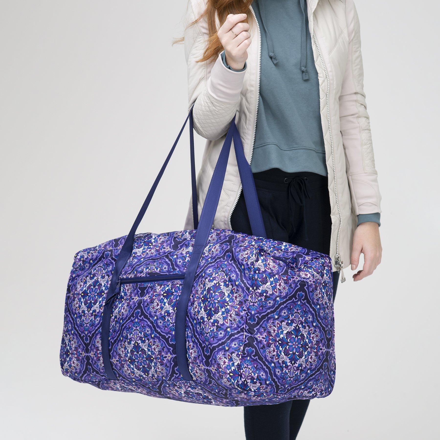 vera bradley packable xl duffel bag