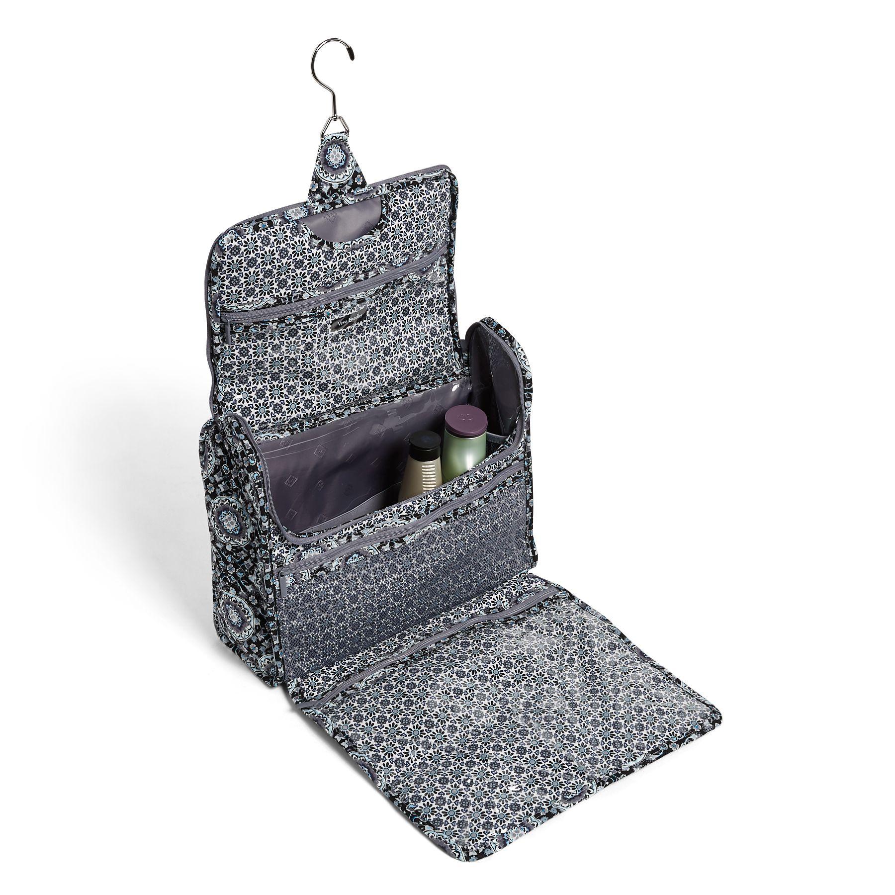 Vera Bradley Cotton Grand Hanging Organizer in Gray Lyst