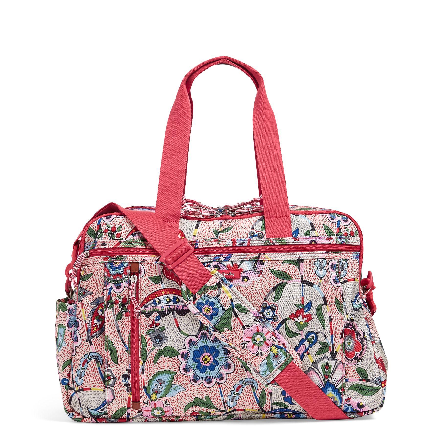 Vera Bradley Lighten Up Weekender Travel Bag in Red Lyst