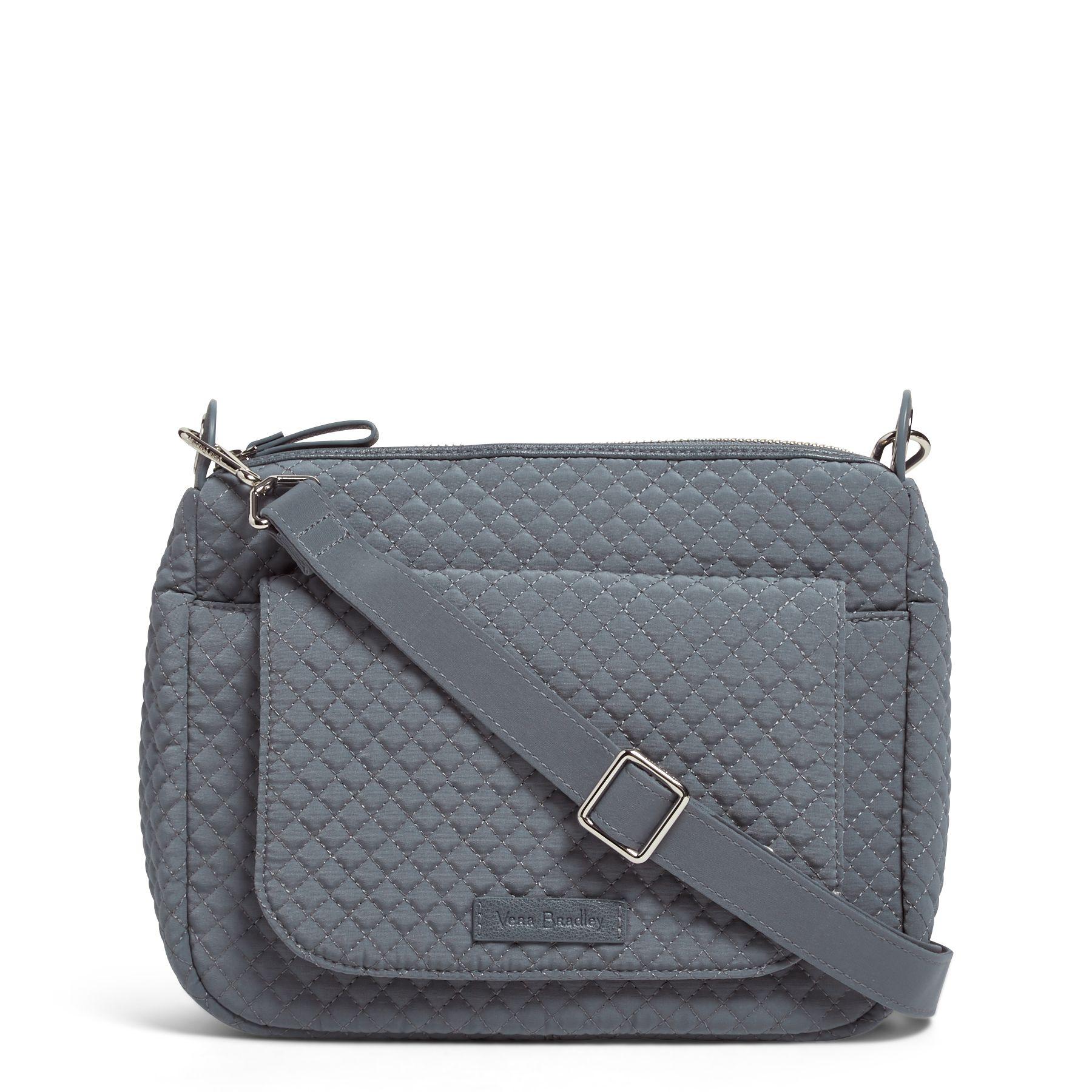 Vera Bradley Synthetic Carson Mini Shoulder Bag in Charcoal (Gray) Lyst