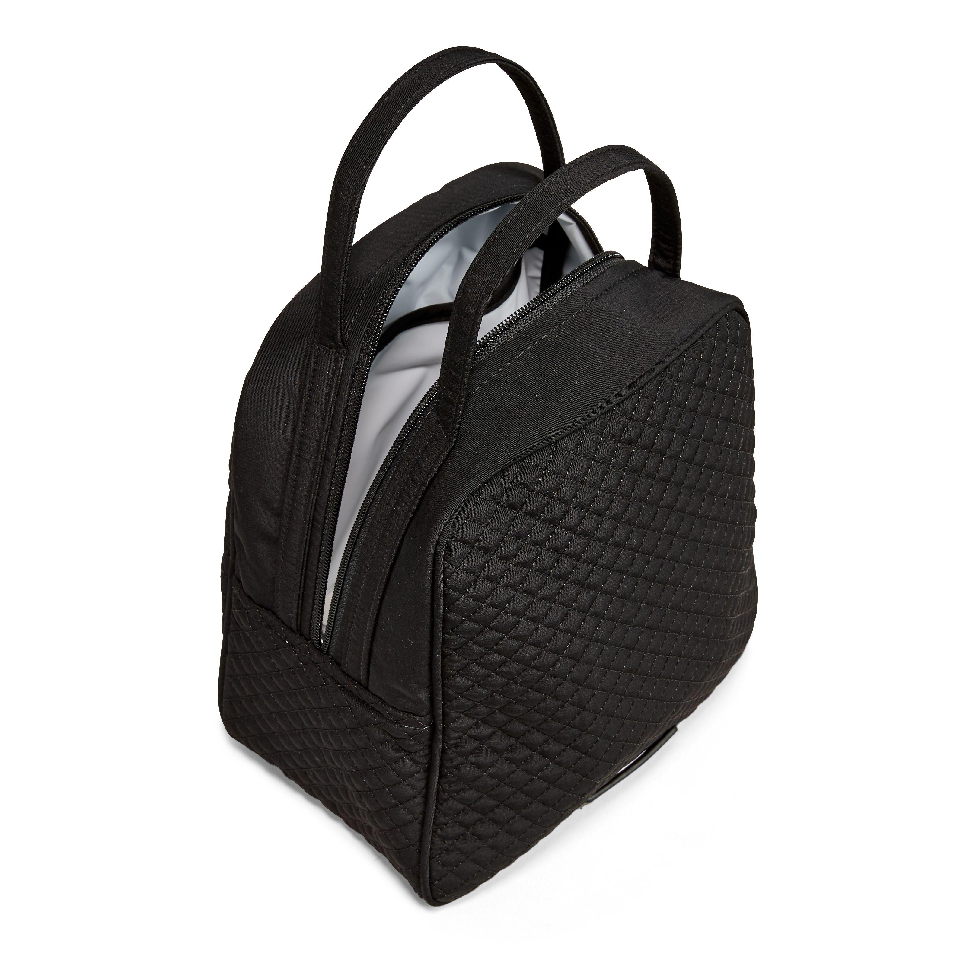 black lunch tote