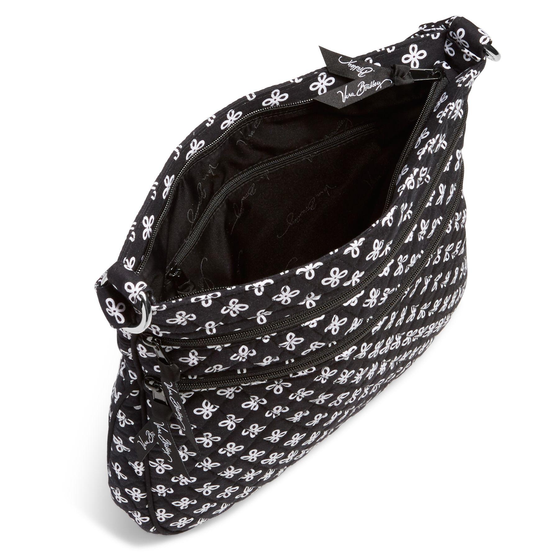 Vera Bradley Collegiate Triple Zip Hipster Crossbody Bag Crossbody in