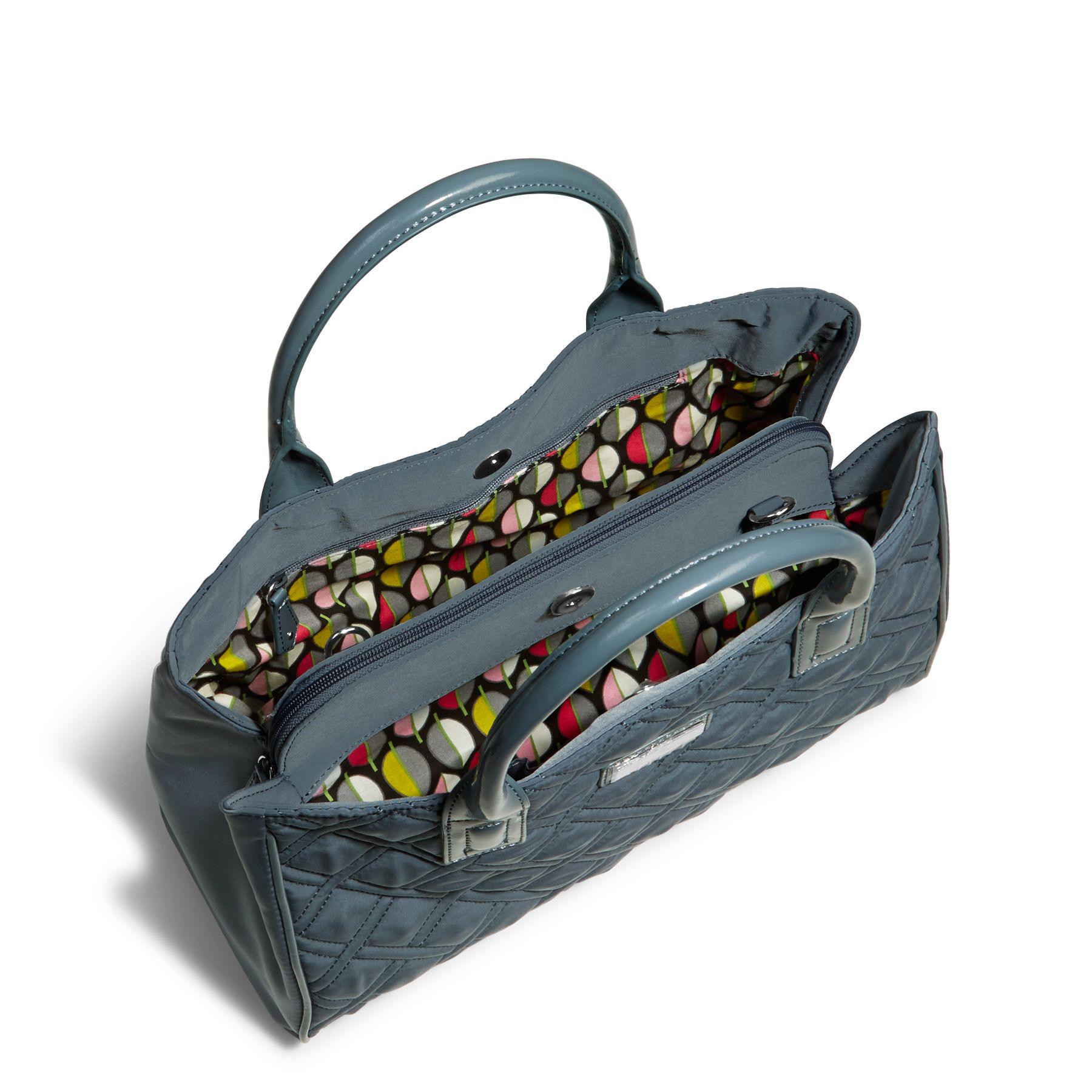 vera bradley triple compartment