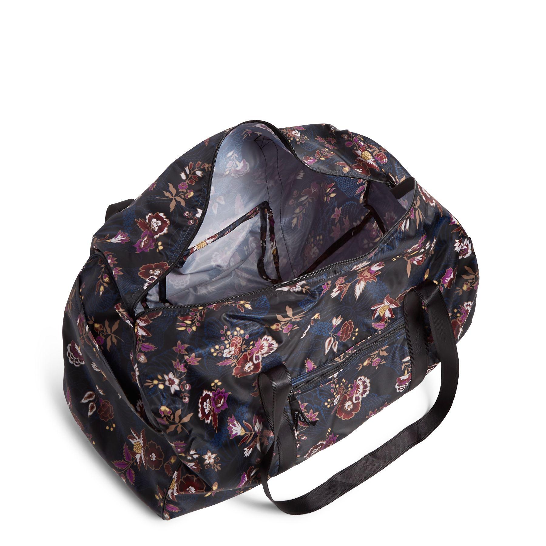 vera bradley packable xl duffel bag
