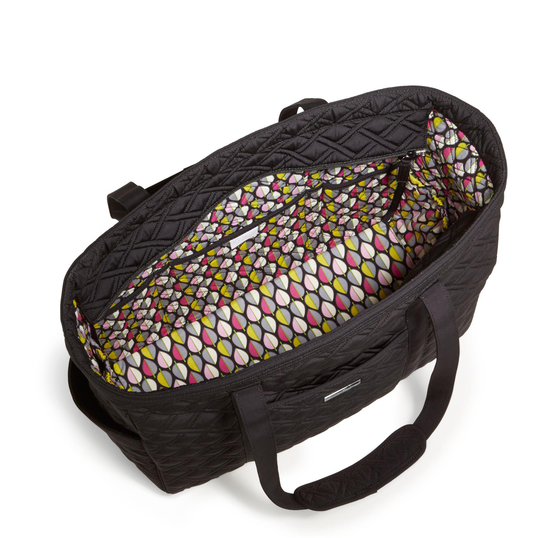vera bradley get carried away tote black