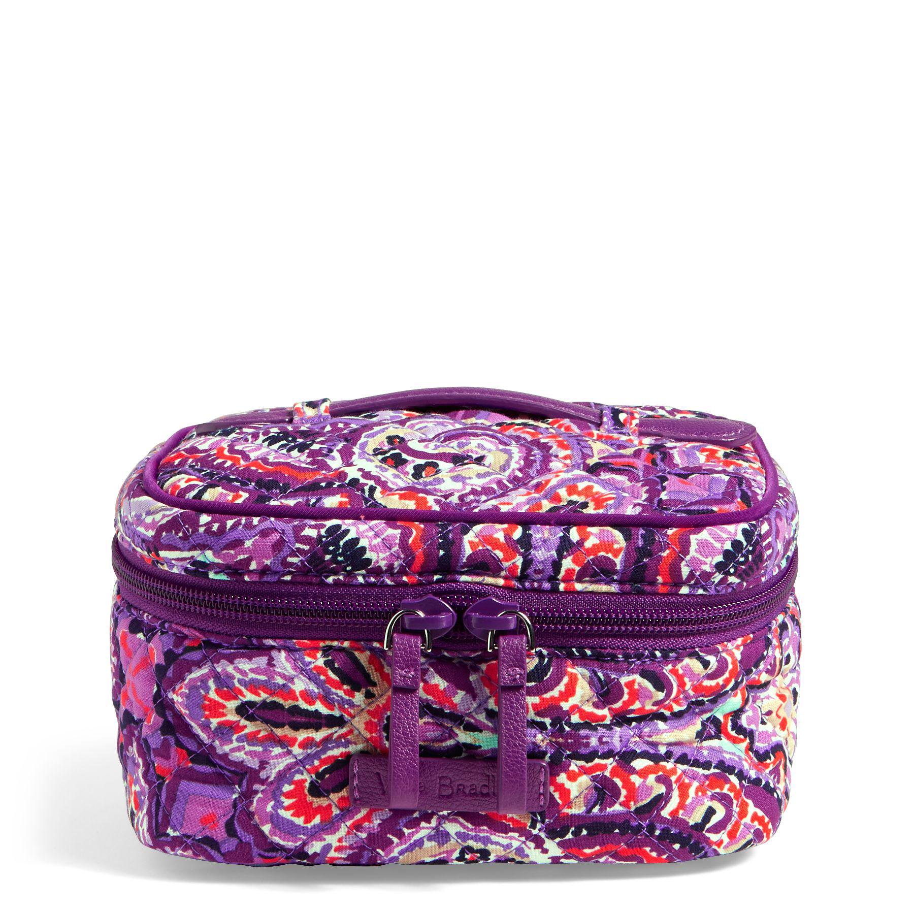 Vera Bradley Cotton Iconic Jewelry Case Lyst