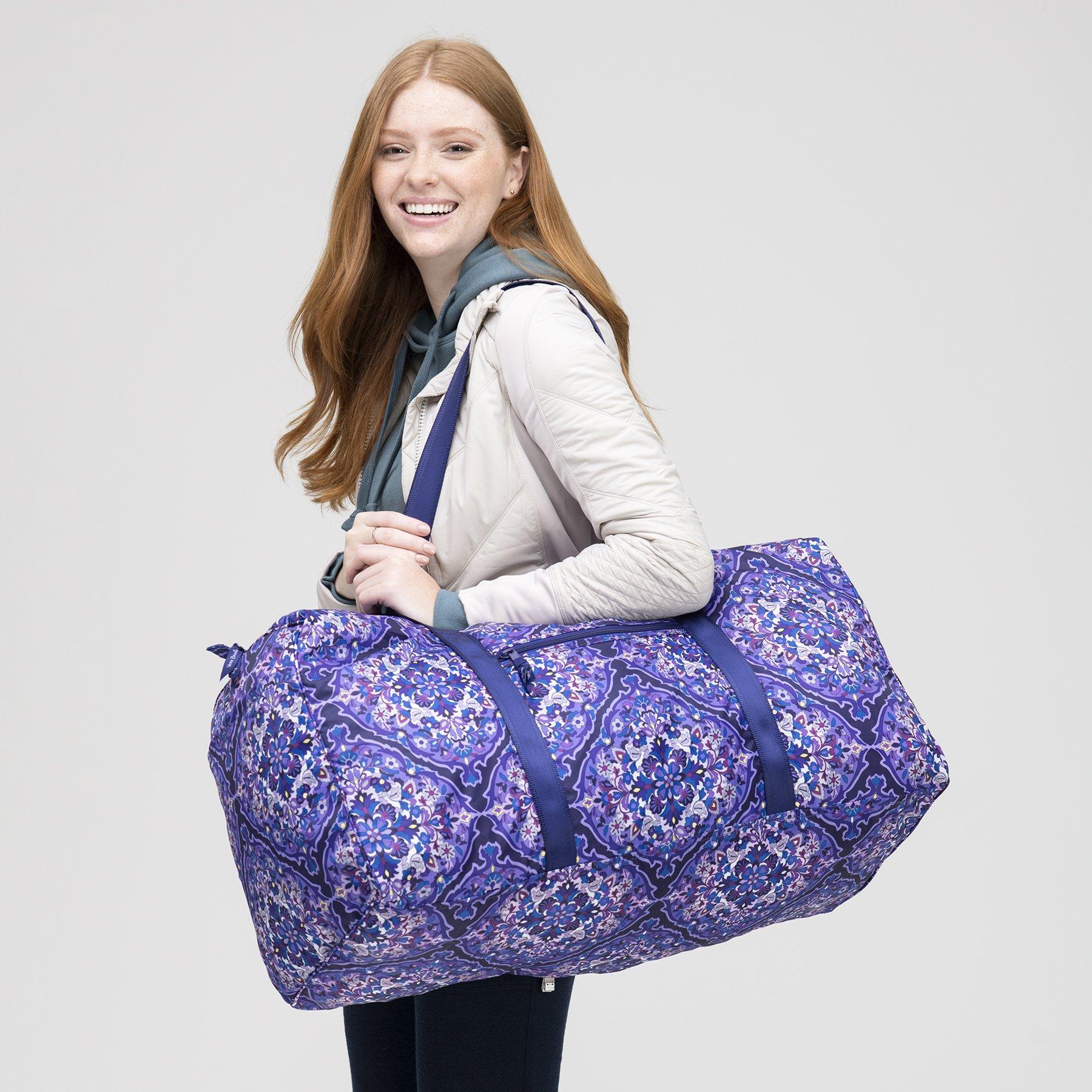 vera bradley packable xl duffel bag