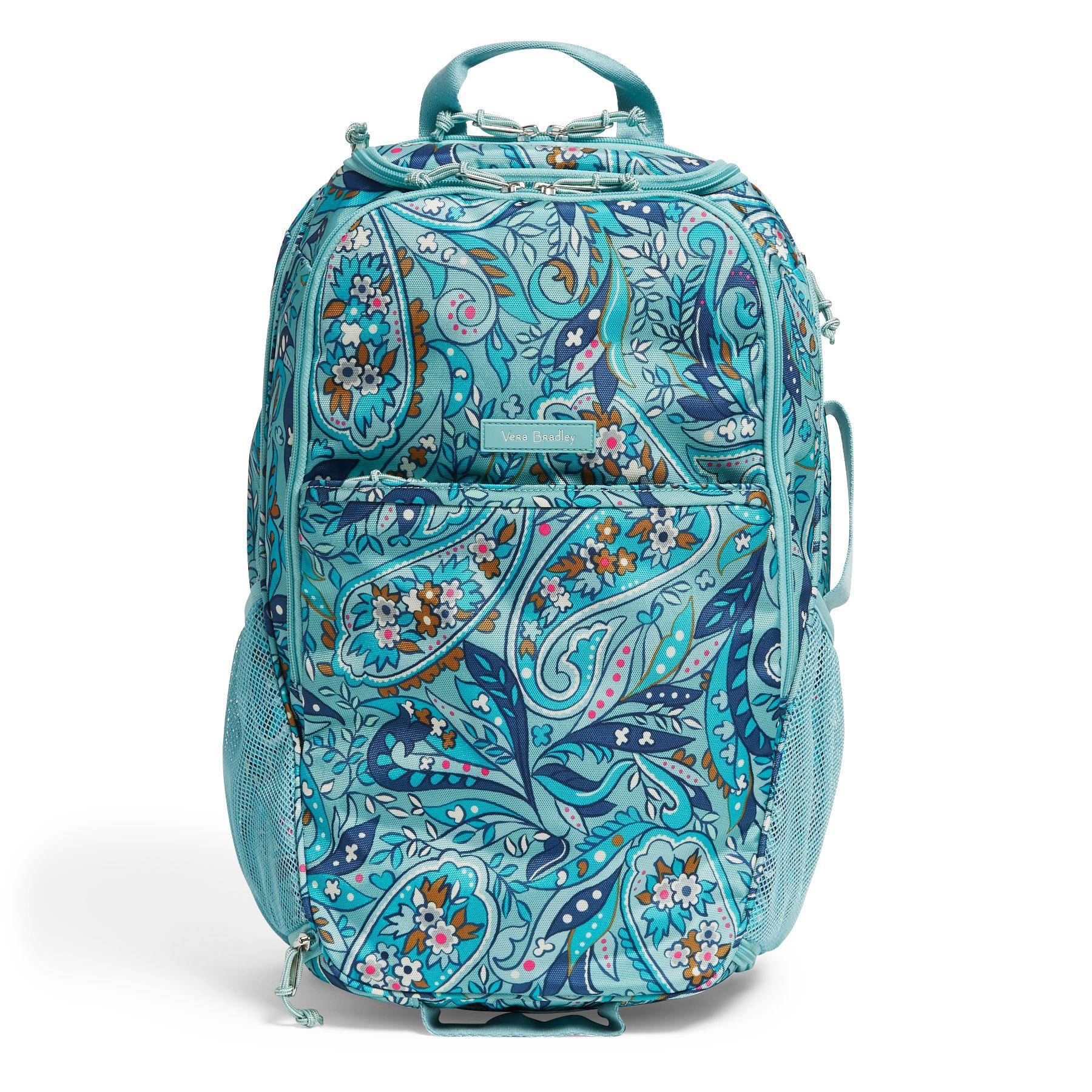 Vera Bradley Lighten Up Journey Backpack in Daisy Paisley (Blue) Lyst