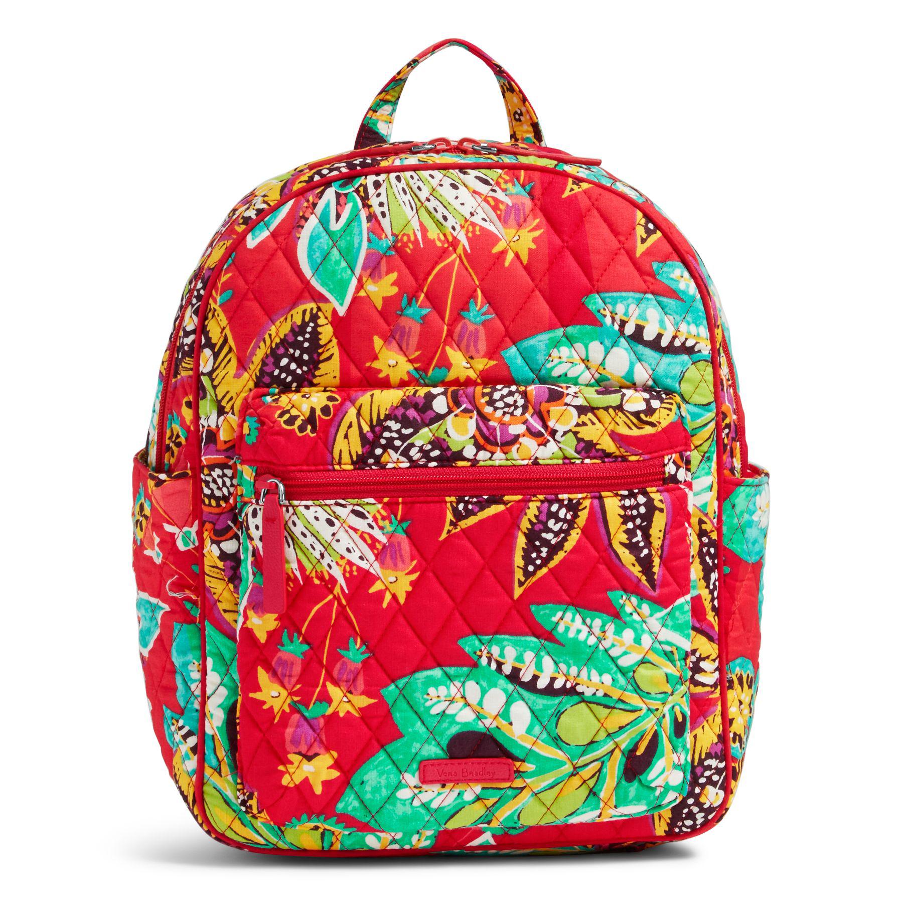 red vera bradley backpack