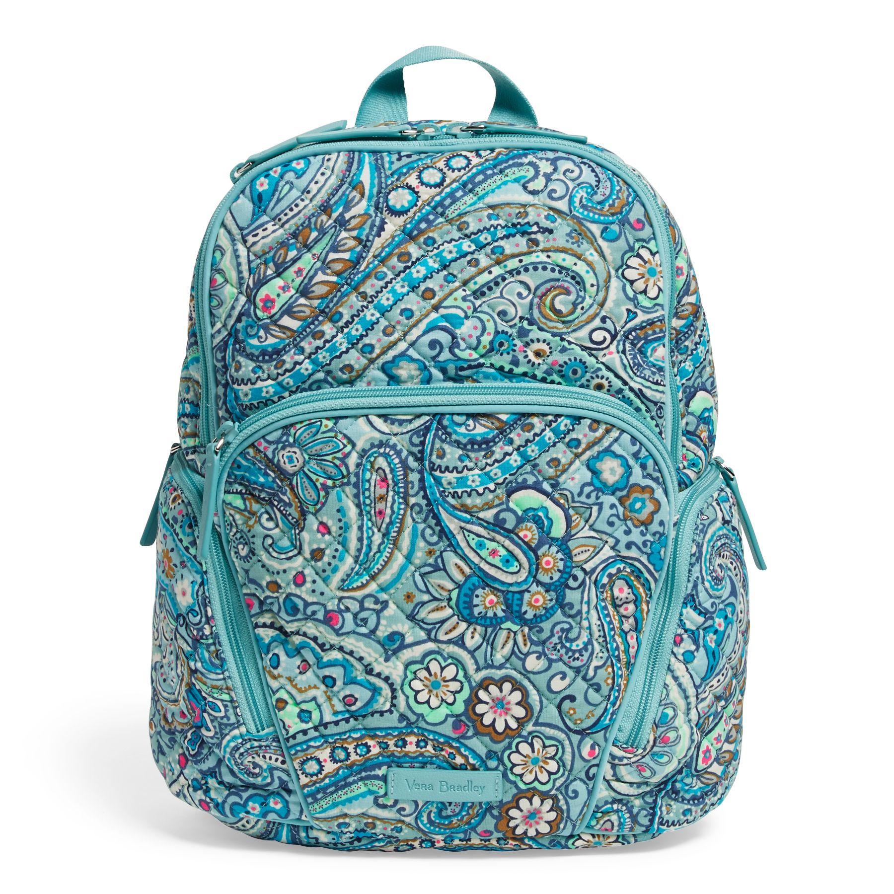 vera bradley backpack blue